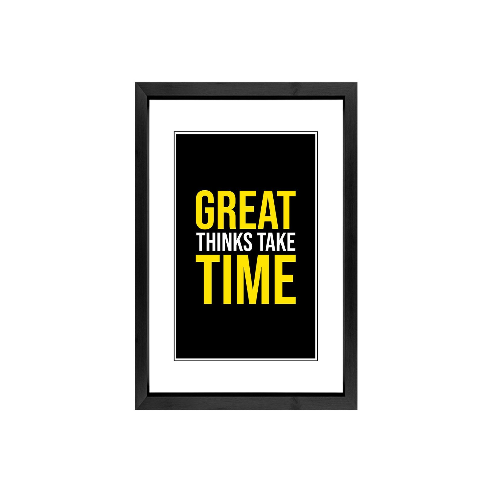 Motivational Quotes for Wall Frames Set of 6