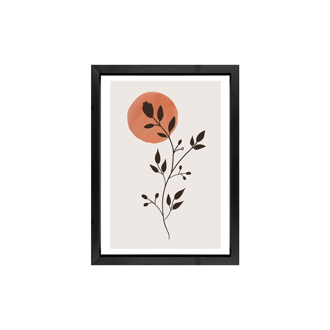 Terracotta Sun Abstract Panels Set of 3