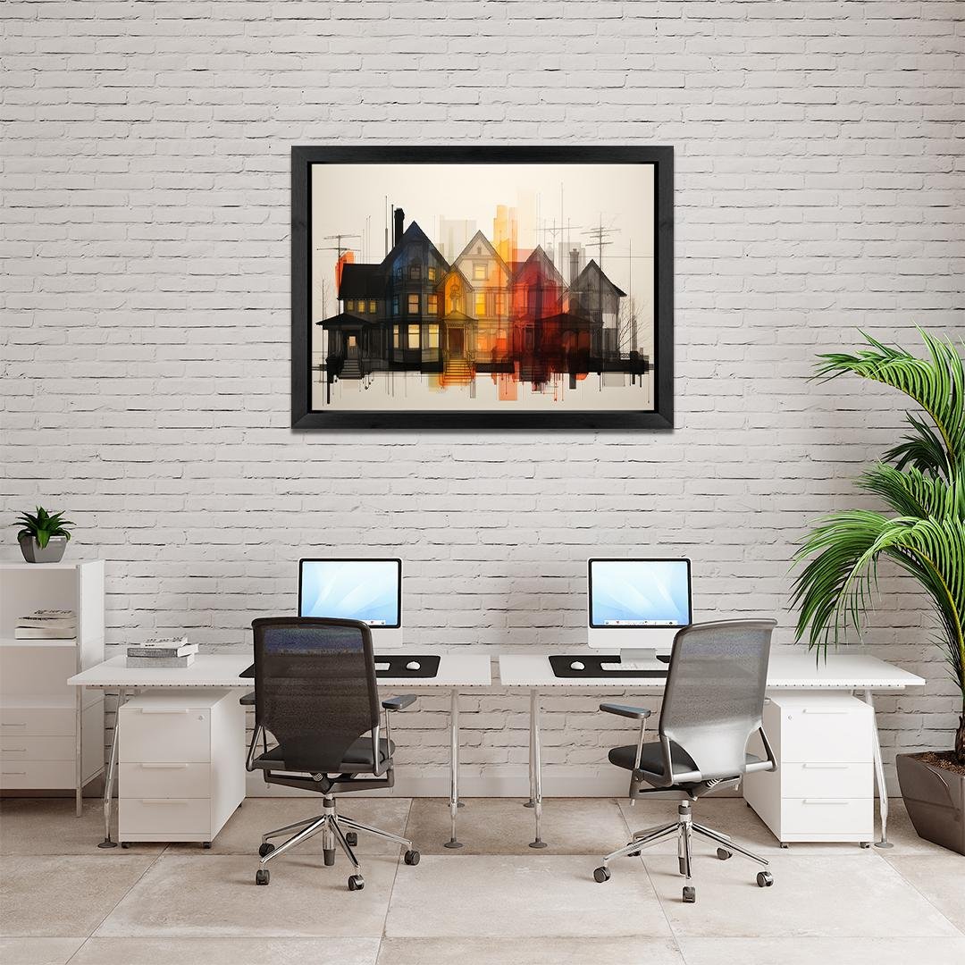 Modern Architectural House Art Print