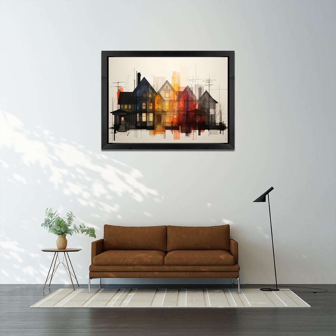 Modern Architectural House Art Print