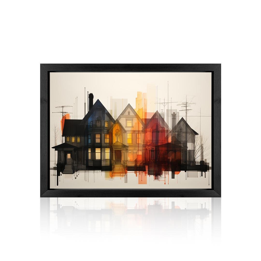Modern Architectural House Art Print