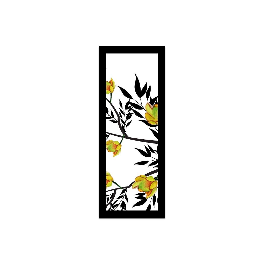 4 Panel Flower Blooming Canvas Wall Art