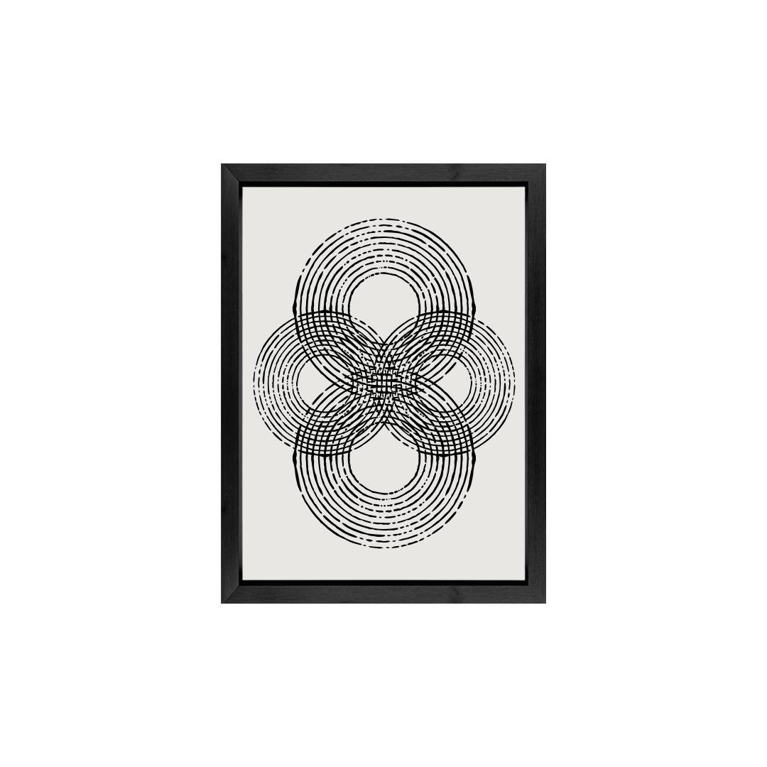 Abstract Boho Celestial Mandala Wall Art