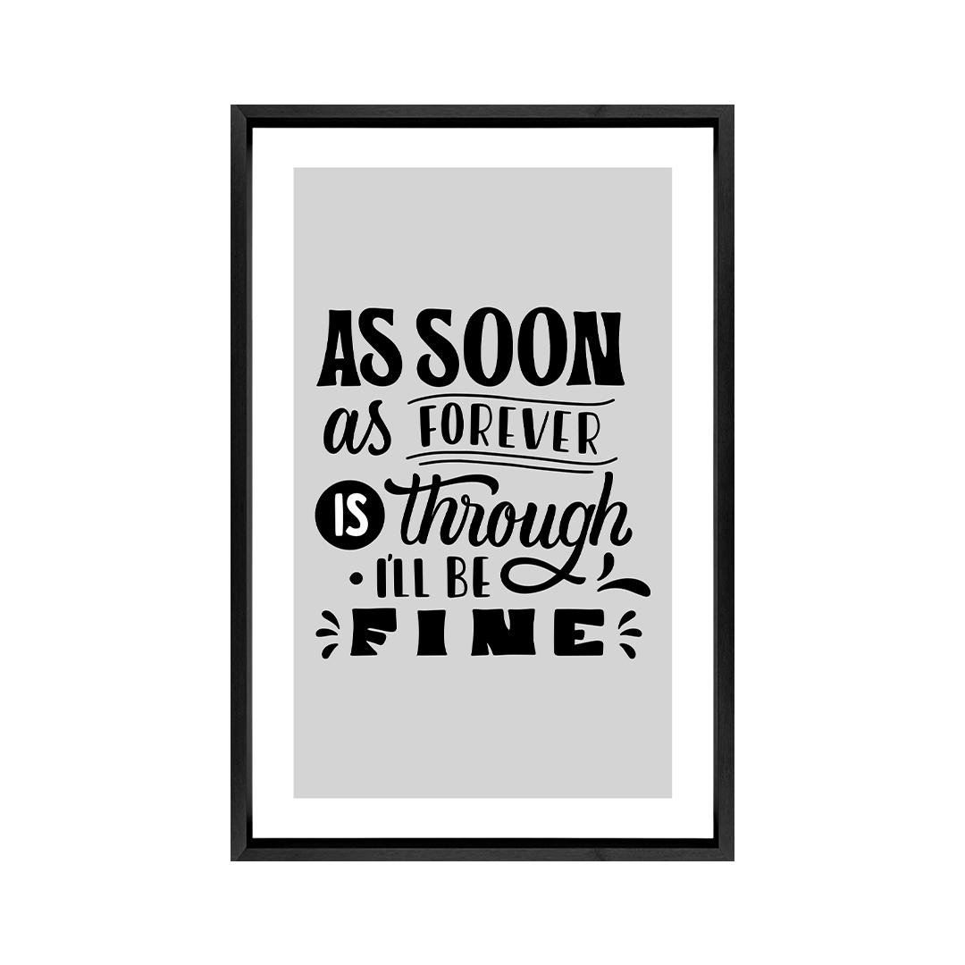 Motivational Quote Wooden Wall Art Frame Set of 3