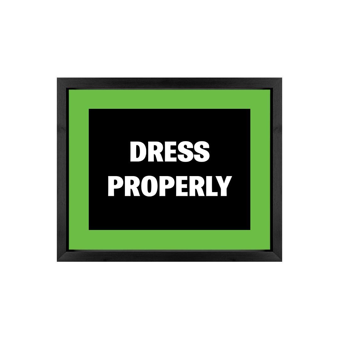 Motivational Business Principles Wooden Wall Art Frame Set