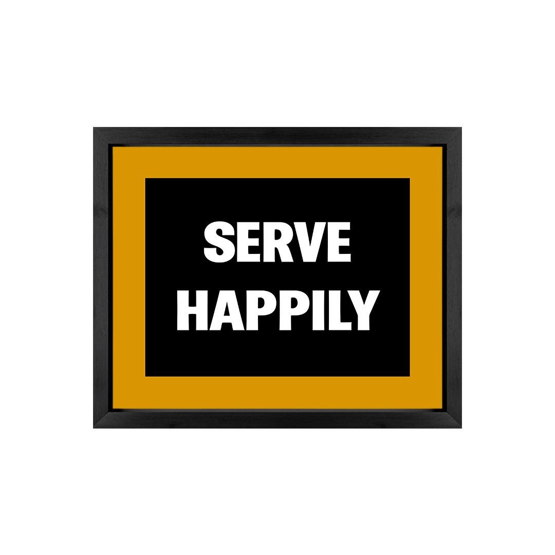 Motivational Business Principles Wooden Wall Art Frame Set